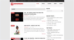 Desktop Screenshot of hiphopboom.com